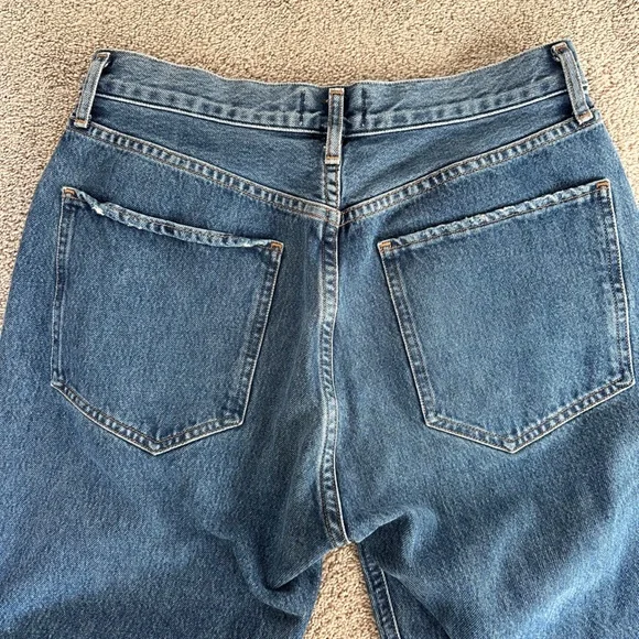 AGOLDE Riley High Rise Straight Crop Jeans - Picture 12 of 15